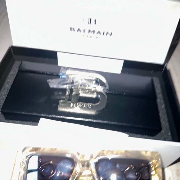 Chic Balmain Silver Sunglasses 53MM